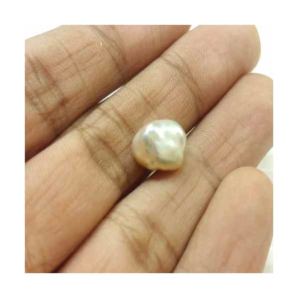 3.56 Carats Natural Venezuela Pearl 10.59 x 8.66 x 6.42 mm