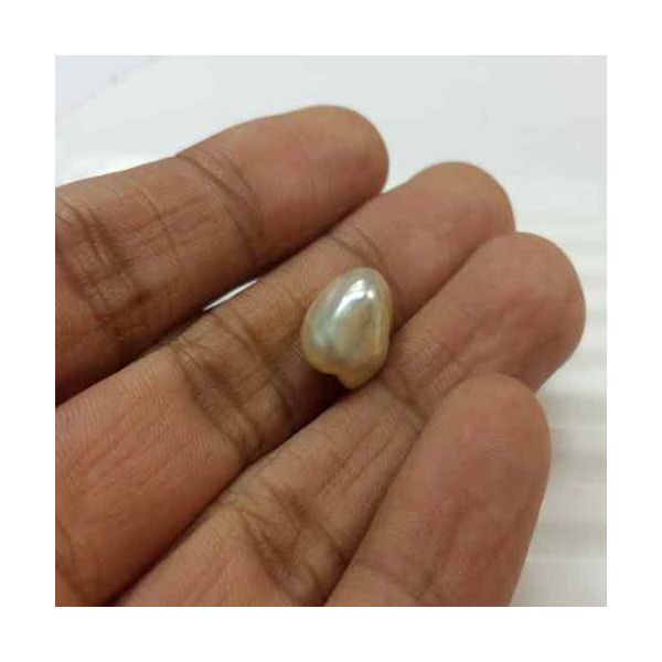 5.51 Carats Natural Venezuela Pearl 12.32 x 9.07 x 8.33 mm