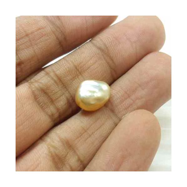 3.66 Carats Natural Venezuela Pearl 10.76 x 8.58 x 6.14 mm