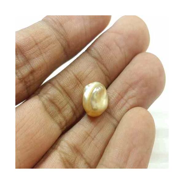 3.6 Carats Natural Venezuela Pearl 10.49 x 8.65 x 6.52 mm