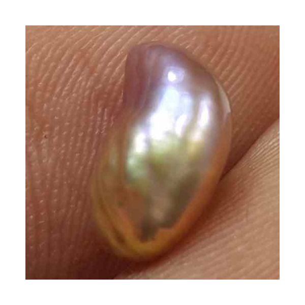 1.67 Carats Natural Venezuela Pearl 8.95 x 5.73 x 4.42 mm
