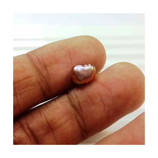 1.44 Carats Natural Venezuela Pearl 7.99 x 5.77 x 3.85 mm