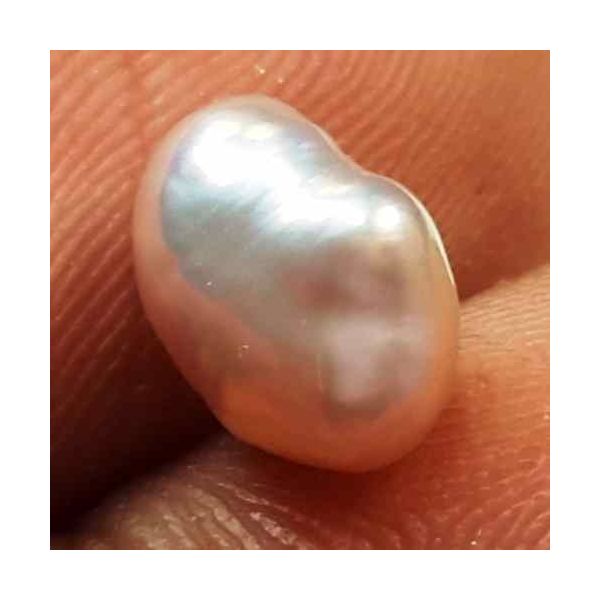 1.53 Carats Natural Venezuela Pearl 8.05 x 5.49 x 5.35 mm