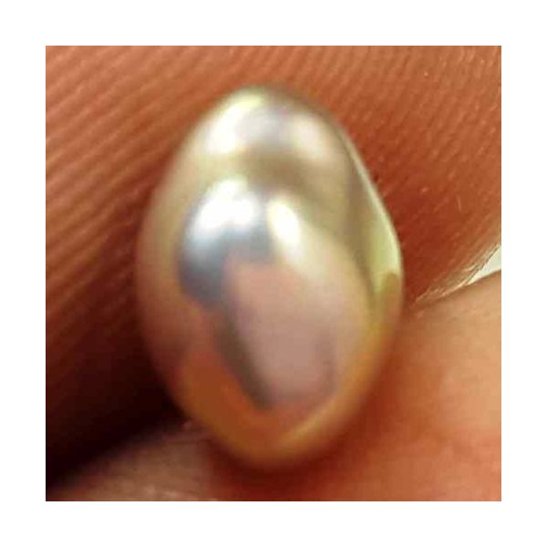 1.17 Carats Natural Venezuela Pearl 7.27 x 5.58 x 4.71 mm