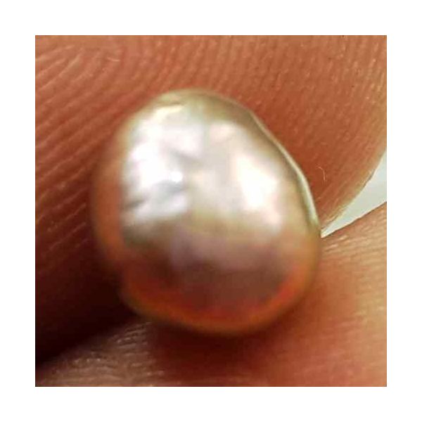 1.15 Carats Natural Venezuela Pearl 6.47 x 5.72 x 4.52 mm