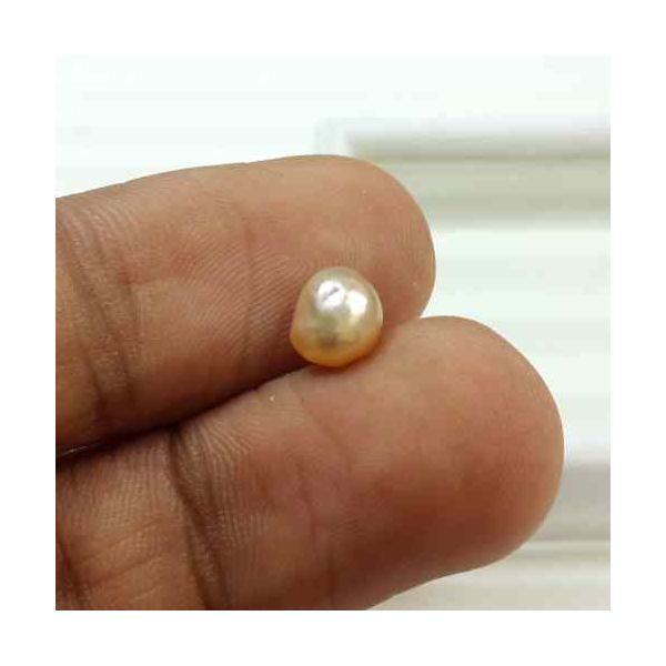 1.05 Carats Natural Venezuela Pearl 6.33 x 5.75 x 4.26 mm
