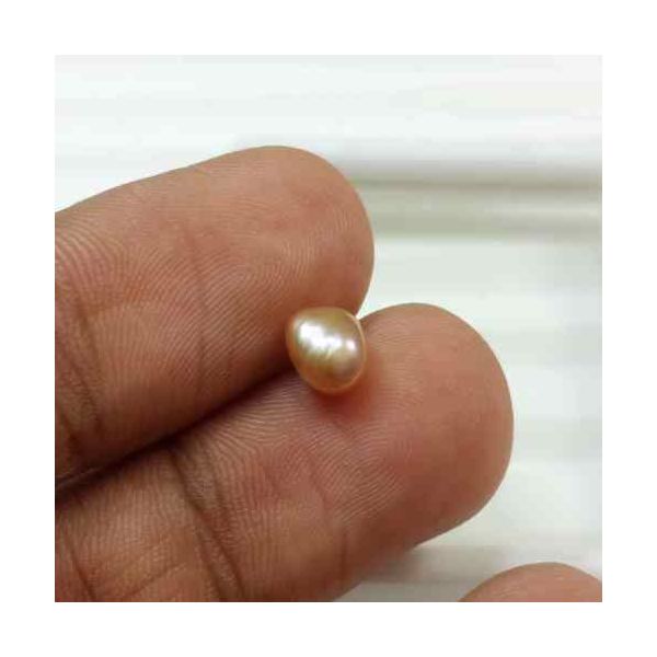 1.06 Carats Natural Venezuela Pearl 6.48 x 5.65 x 4.28 mm
