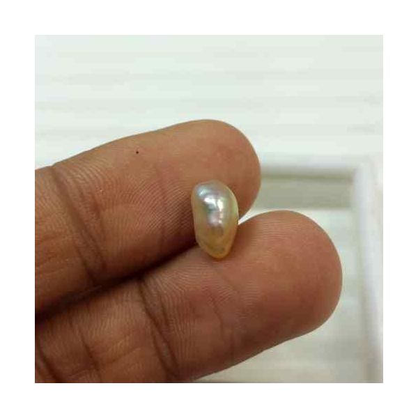 1.53 Carats Natural Venezuela Pearl 8.89 x 5.72 x 4.76 mm