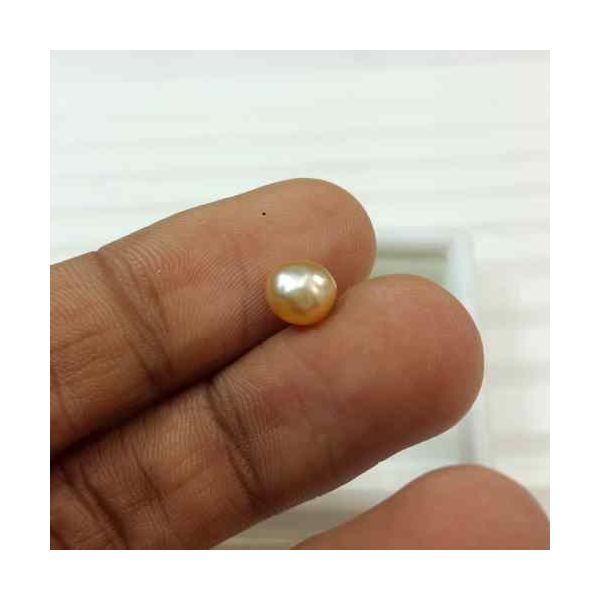1.25 Carats Natural Venezuela Pearl 6.55 x 5.82 x 4.74 mm