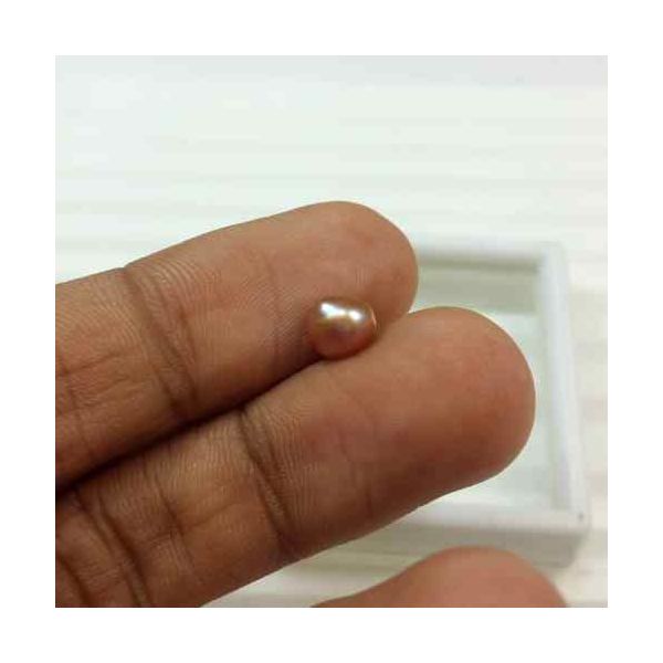 1.19 Carats Natural Venezuela Pearl 5.98 x 5.28 x 5.08 mm