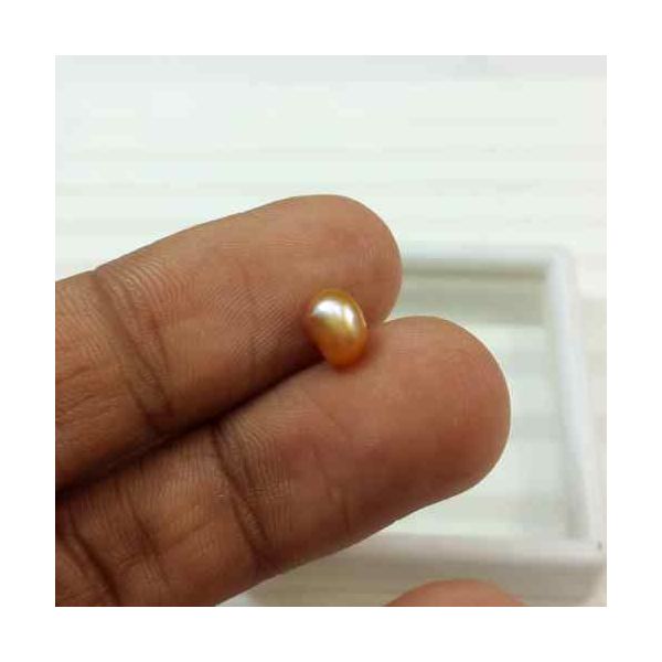 1.25 Carats Natural Venezuela Pearl 6.23 x 5.43 x 5.26 mm