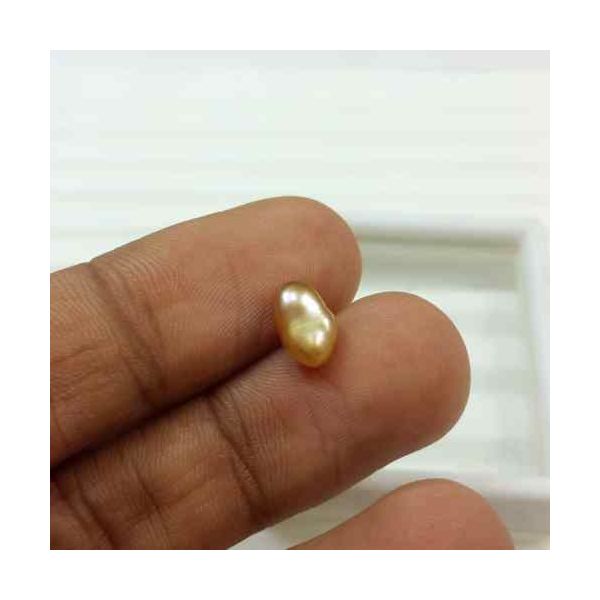 1.35 Carats Natural Venezuela Pearl 8.05 x 5.49 x 4.08 mm