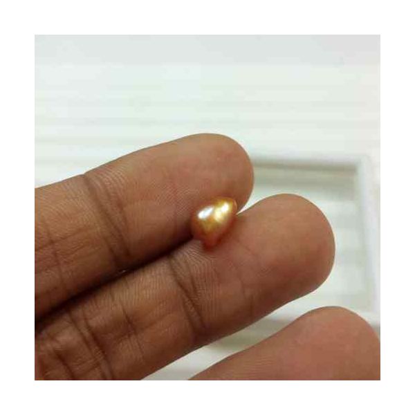 1.55 Carats Natural Venezuela Pearl 8.22 x 5.54 x 4.33 mm