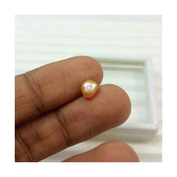 1.15 Carats Natural Venezuela Pearl 5.69 x 5.45 x 4.38 mm