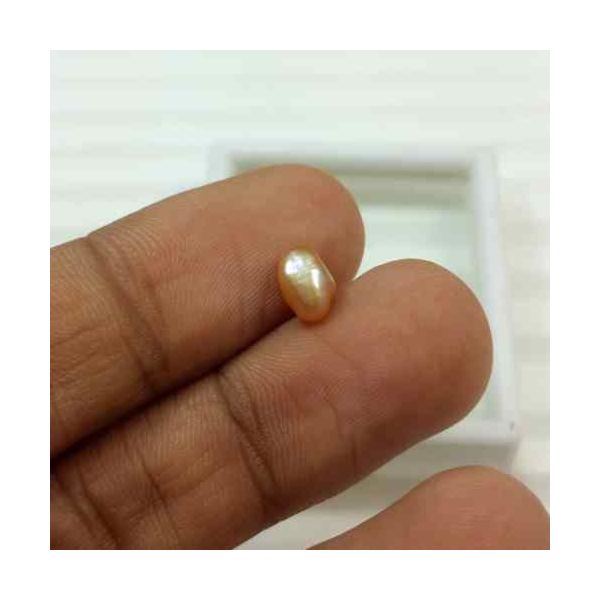 0.96 Carats Natural Venezuela Pearl 6.65 x 4.79 x 3.92 mm