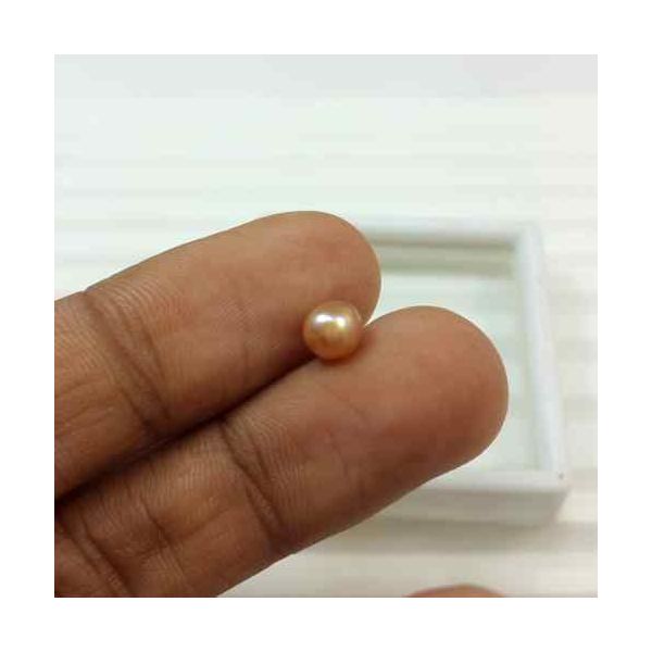1.08 Carats Natural Venezuela Pearl 5.25 x 5.12 x 5.05 mm
