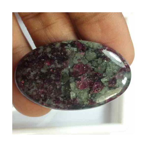 48.49 Carats Natural Eudialyte 38.03 x 25.61 x 4.54 mm