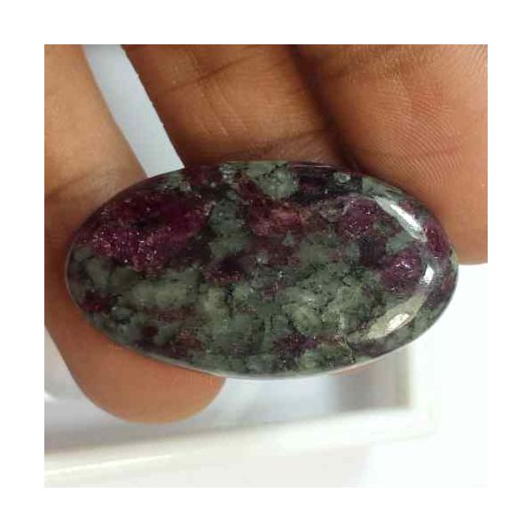 38.82 Carats Natural Eudialyte 34.62 x 21.71 x 5.17 mm