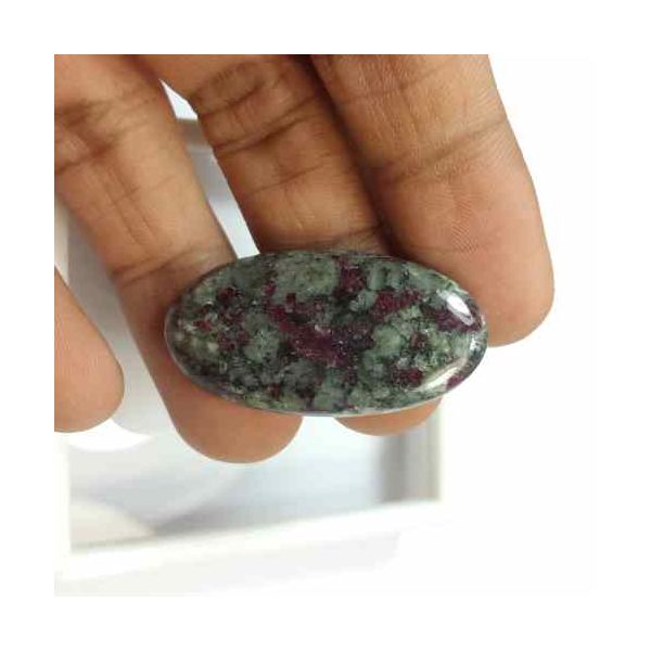32.09 Carats Natural Eudialyte 34.51 x 19.52 x 4.57 mm