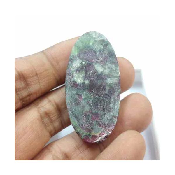 56.80 Carats Natural Eudialyte 41.38 x 22.43 x 5.97 mm