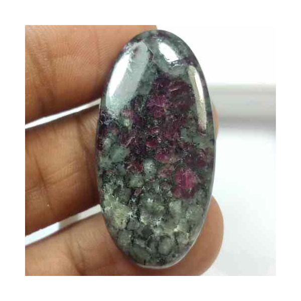 33.82 Carats Natural Eudialyte 35.89 x 20.26 x 4.26 mm