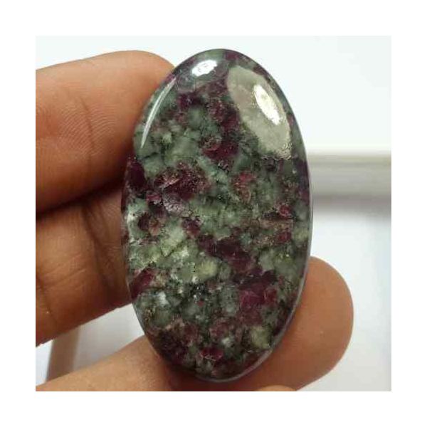 46.5 Carats Natural Eudialyte 39.30 x 28.66 x 4.49 mm