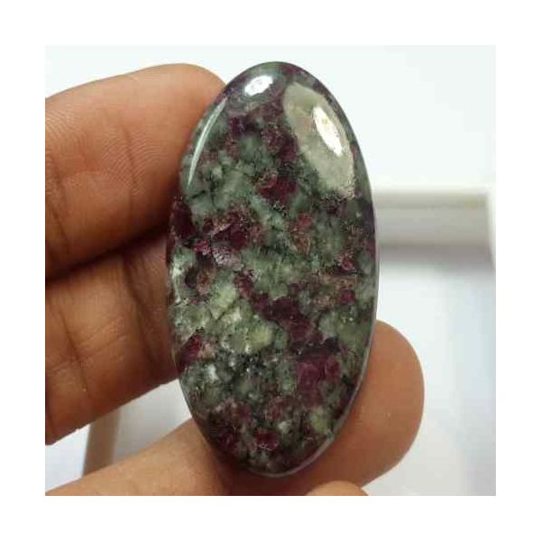 46.5 Carats Natural Eudialyte 39.30 x 28.66 x 4.49 mm