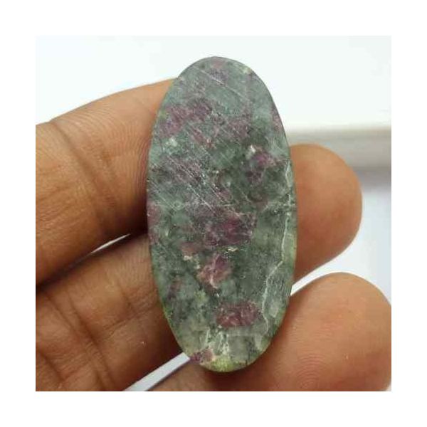 27.69 Carats Natural Eudialyte 35.31 x 17.60 x 4.15 mm