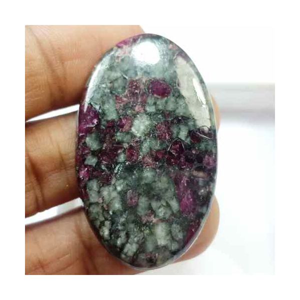 52.41 Carats Natural Eudialyte 41.87 x 21.75 x 4.16 mm