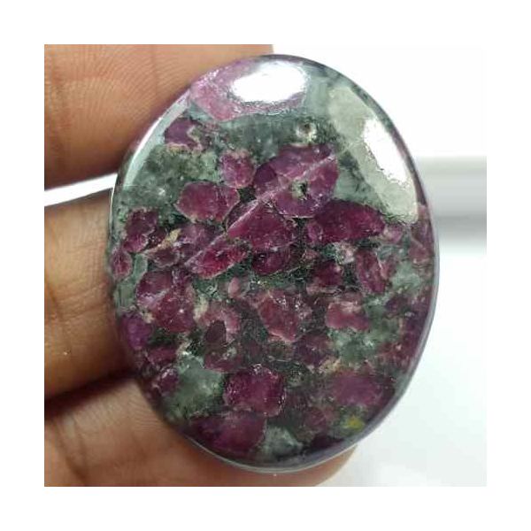 48 Carats Natural Eudialyte 34.36 x 27.95 x 4.39 mm