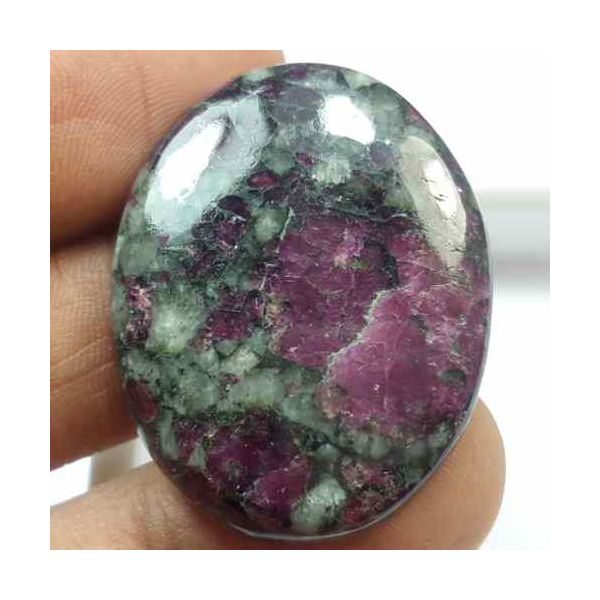 48.42 Carats Natural Eudialyte 32.89 x 27.65 x 4.89 mm