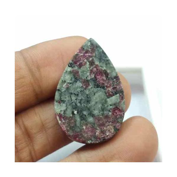 32.37 Carats Natural Eudialyte 29.31 x 22.40 x 5.51 mm