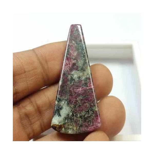 37.98 Carats Natural Eudialyte 43.78 x 19.62 x 4.75 mm
