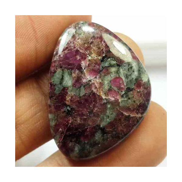 29.9 Carats Natural Eudialyte 28.09 x 22.52 x 4.75 mm