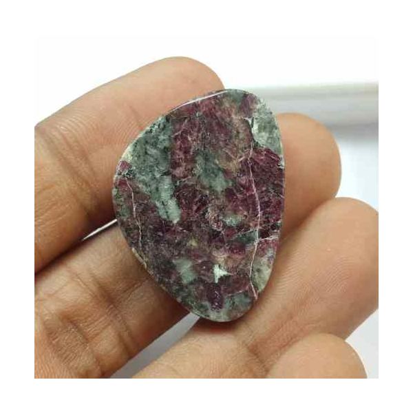 29.90 Carats Natural Eudialyte 28.09 x 22.52 x 4.75 mm