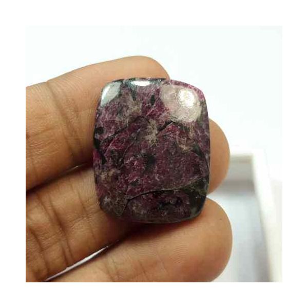 30.58 Carats Natural Eudialyte 24.11 x 23.57 x 4.52 mm