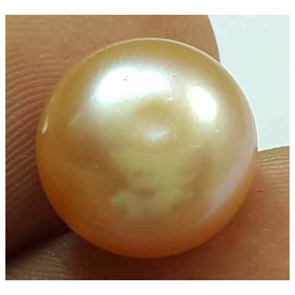5.42 Carat Indian Pearl 9.91 X 9.88 X 6.43 mm