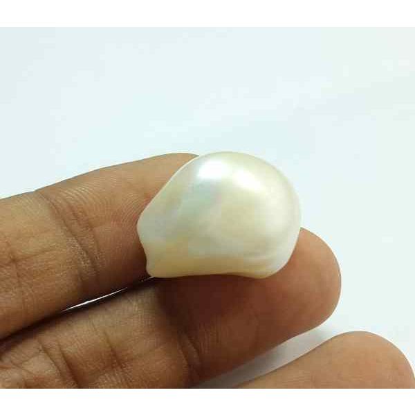 32.67 Carat Venezuela Pearl 20.87 X 17.38 X 12.95 mm