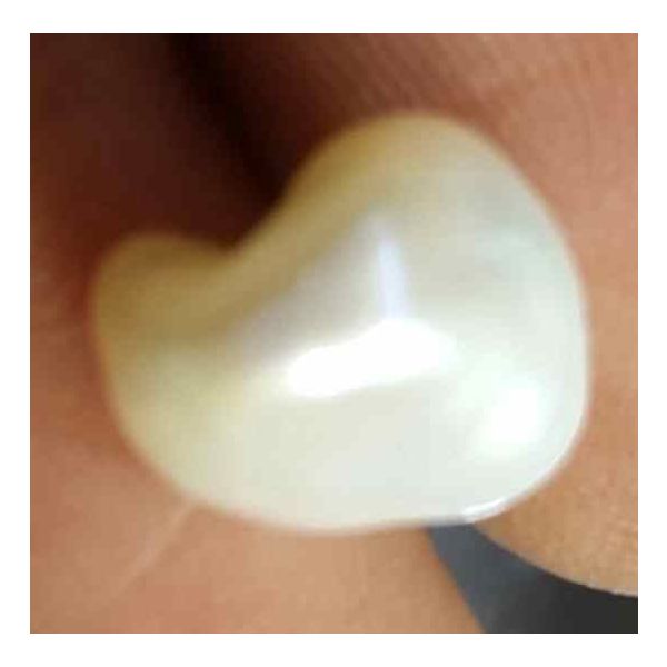 4.57 Carat Venezuela Pearl 10.79 X 8.92 X 7.92 mm