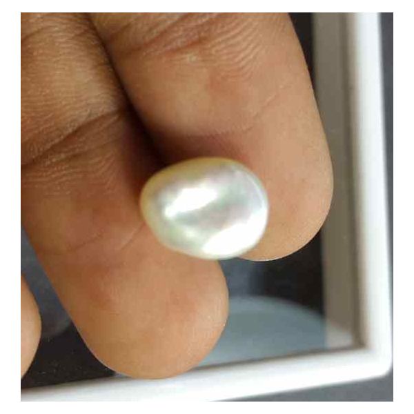 4.82 Carat Venezuela Pearl 11.13 X 8.88 X 7.77 mm