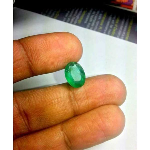 4.42 Carats Colombian Emerald 12.70 x 9.52 x 6.17 mm