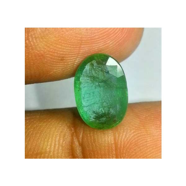 3.92 Carats Colombian Emerald 12.50 x 8.64 x 4.79 mm