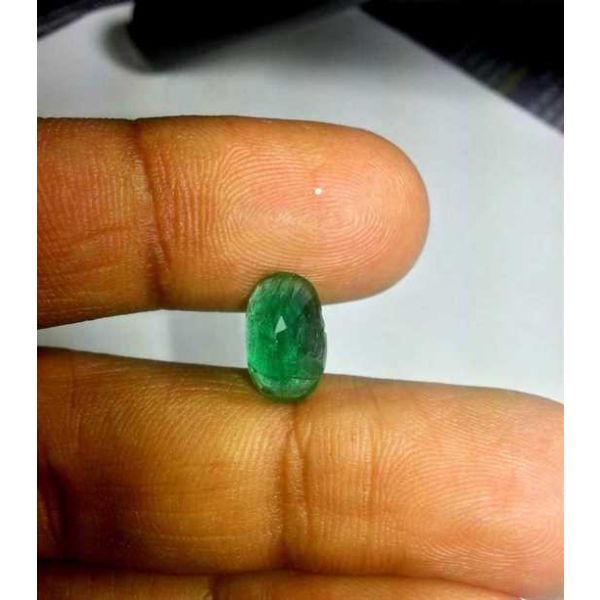 3.62 Carats Colombian Emerald 11.77 x 7.39 x 6.59 mm