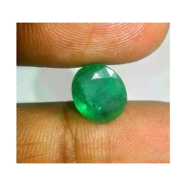 4.57 Carats Colombian Emerald 10.83 x 9.05 x 6.26 mm
