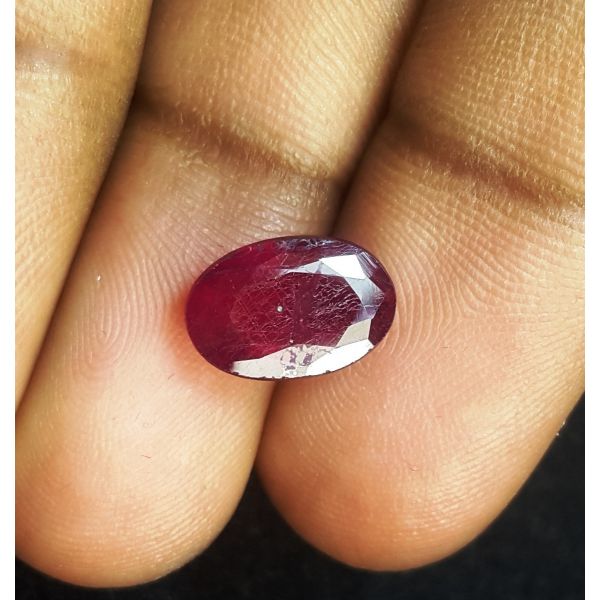 10.93 Carats Natural Red Ruby 14.88 x 12.02 x 5.88 mm