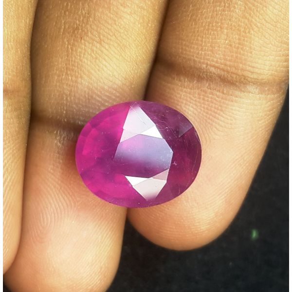 8.10 Carats Natural Red Ruby 14.19 x 11.26 x 5.45 mm