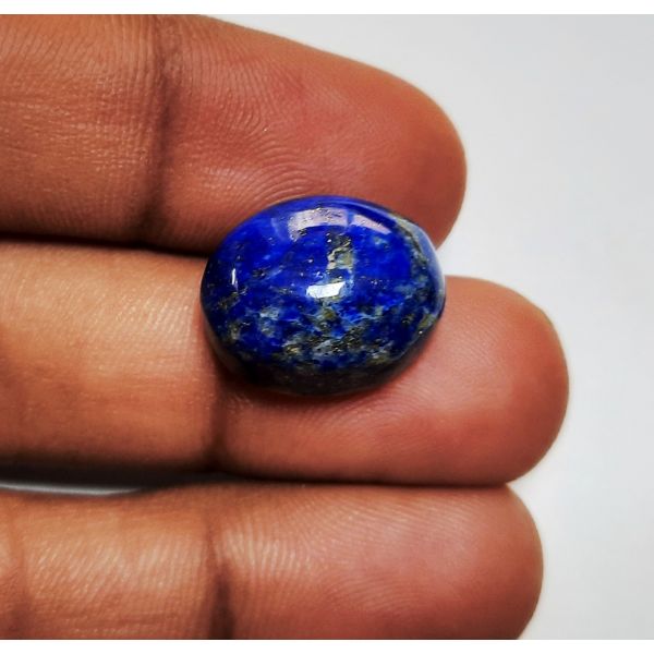 18.27 Carats Natural Blue Lapis Lazuli 16.31 x 13.04 x 8.66 mm