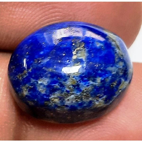 18.27 Carats Natural Blue Lapis Lazuli 16.31 x 13.04 x 8.66 mm