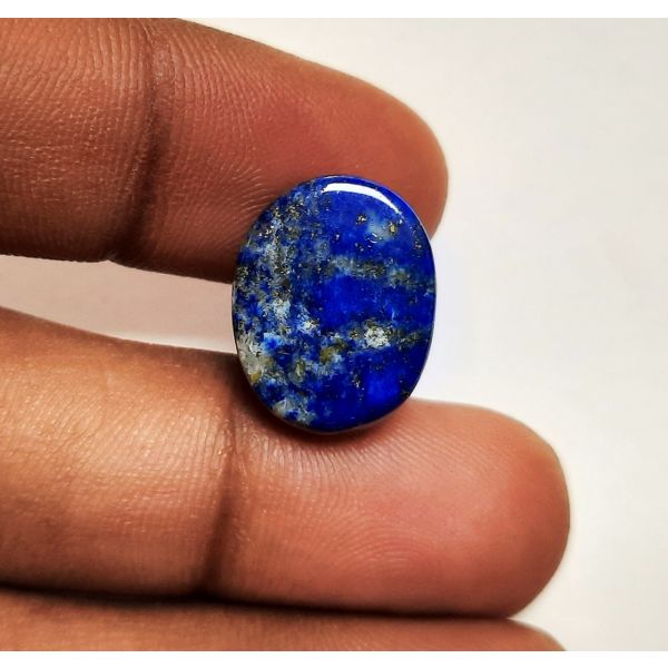 18.27 Carats Natural Blue Lapis Lazuli 16.31 x 13.04 x 8.66 mm