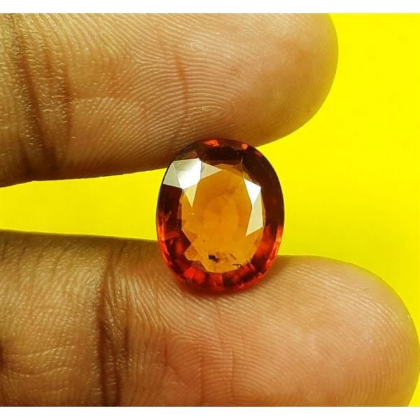 5.27 Carats Natural Brown Hessonite 12.10 x 10.05 x 4.78 mm